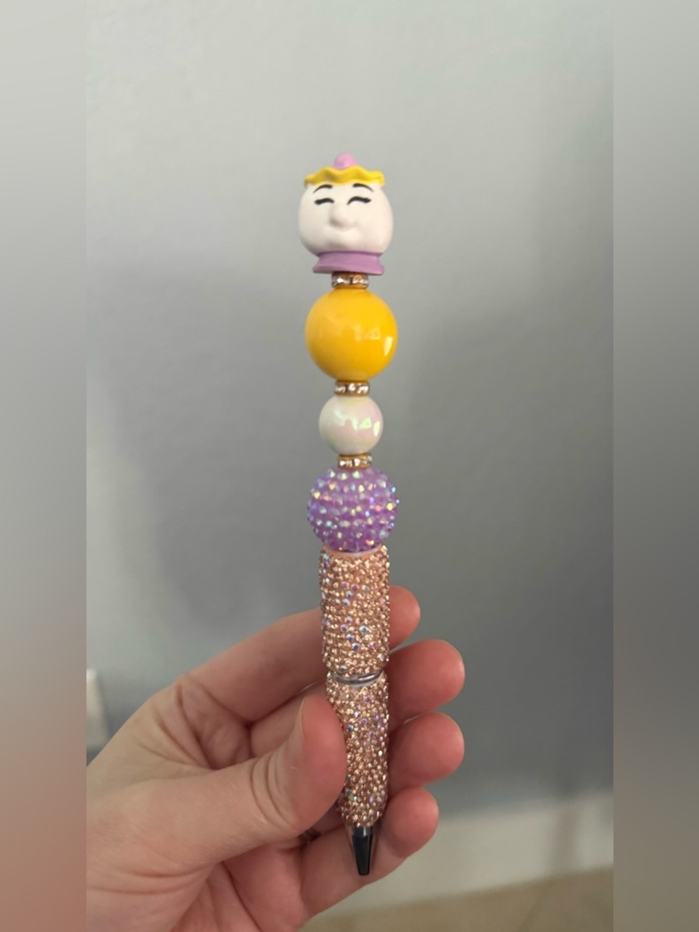 Mrs Tea Potts Beaded Pen